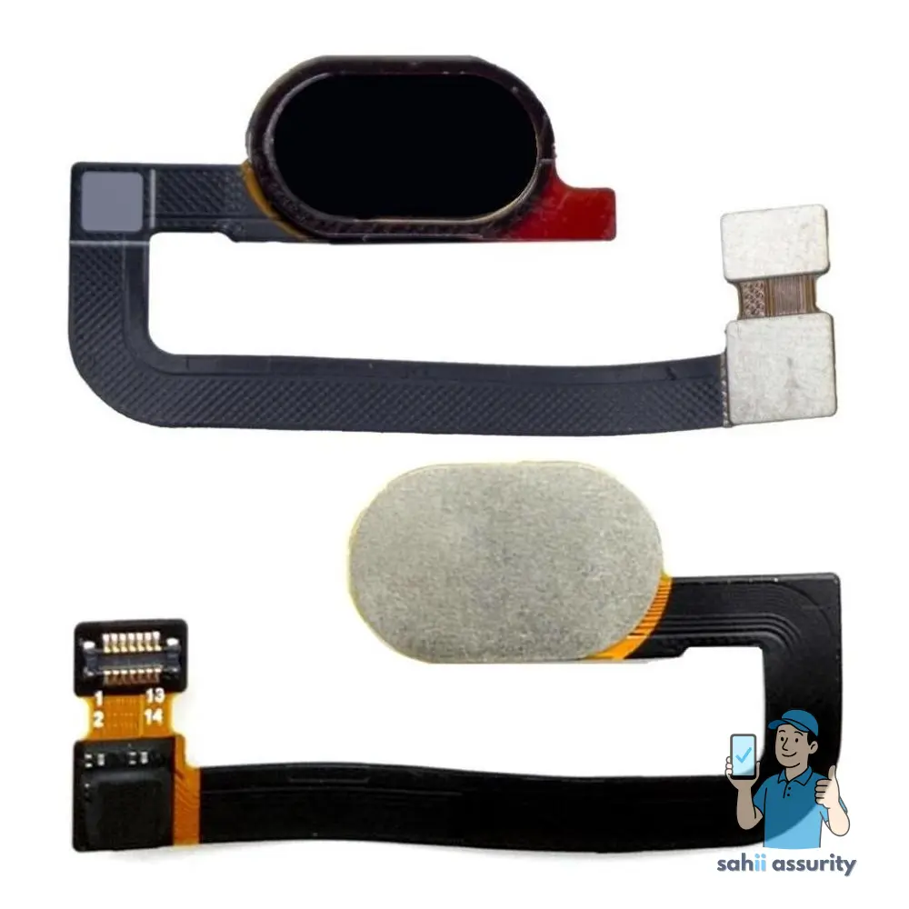 Home Button Complete for Motorola Moto G5S Plus Black